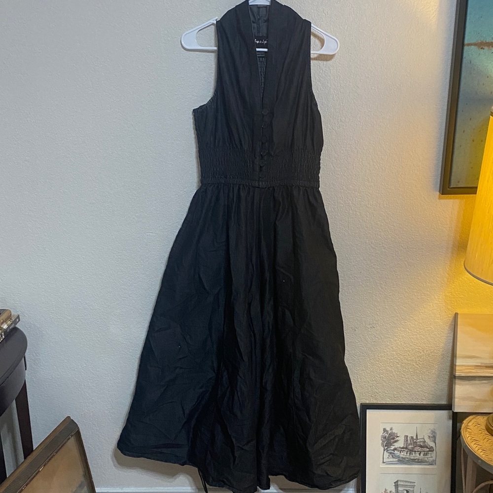 Chic Black Sleeveless Jumpsuit